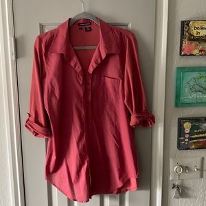 Sandra Ingrish 3/4 sleeve cotton blouse